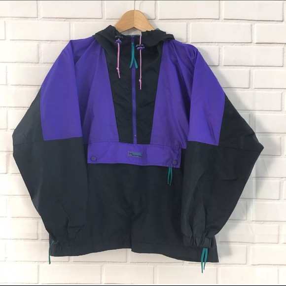 Columbia Other - Vtg 90s Columbia Color Block Windbreaker